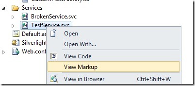 viewservicemarkup viewservicemarkup