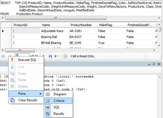 SSMS Feature 2