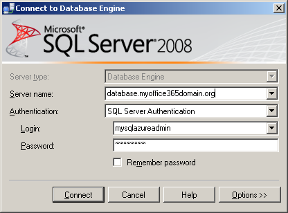 SSMS2k8 Login
