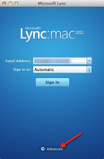 microsoft lync for mac keychain