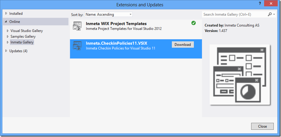 visual studio code extensions gallery