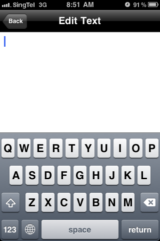 Click Edit to Insert Content to your blog entry