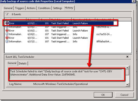 Task_failing_with_Error_value_2147943645 Task_failing_with_Error_value_2147943645