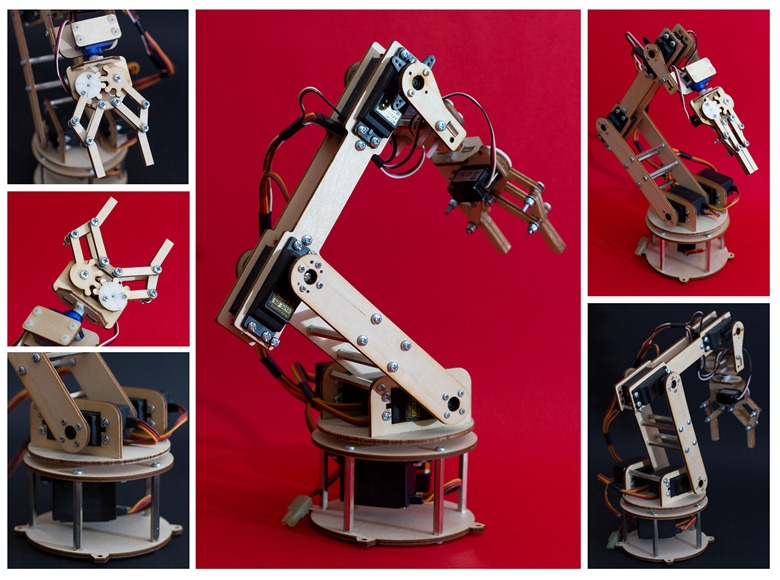 Assembled robotic arm