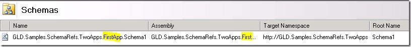 FirstApp.Schema1 FirstApp.Schema1