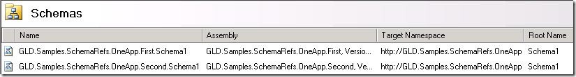 OneApp.DeployedSchemas. OneApp.DeployedSchemas.