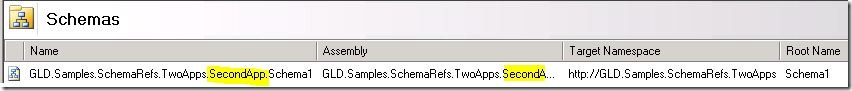 SecondApp.Schema1 SecondApp.Schema1
