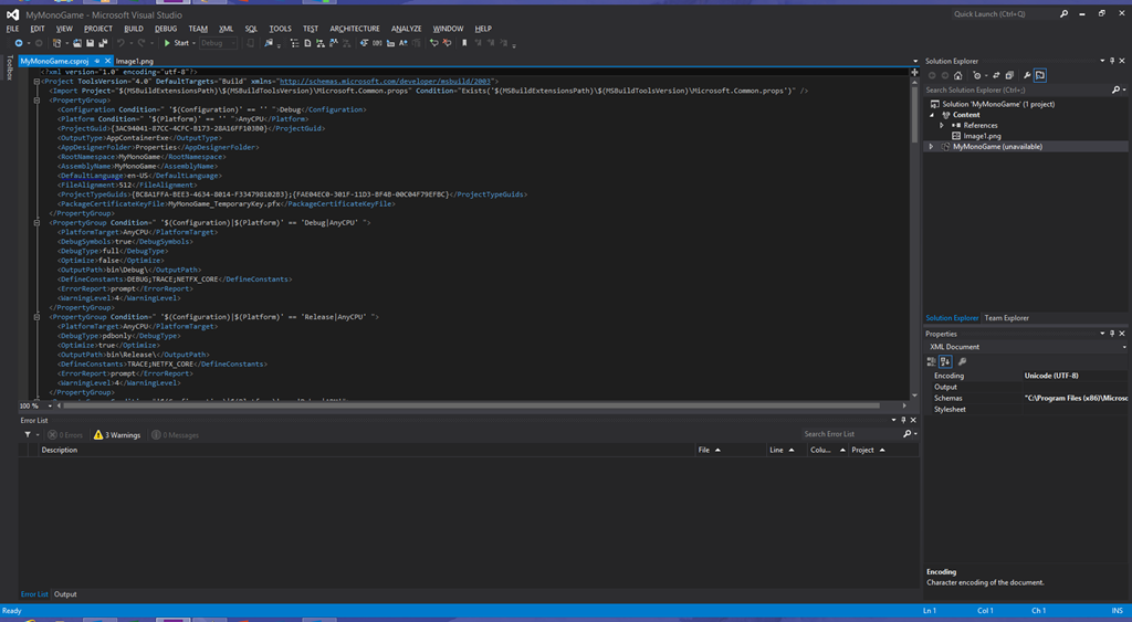 installing monogame for visual studio c# 2013