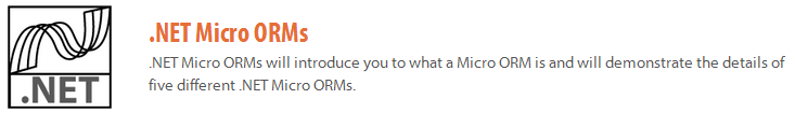 pluralsight-micro-orm-title