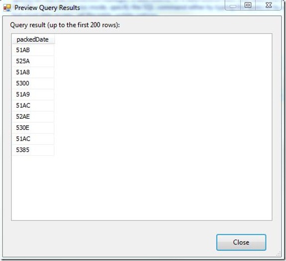 queryResults queryResults