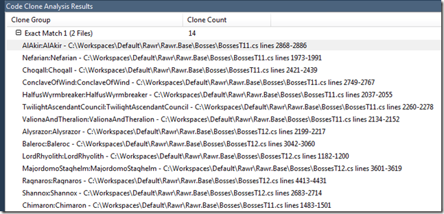 CloneResults