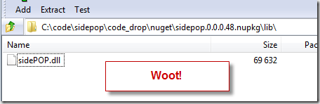 sidepop.dll minus log4net.dll sidepop.dll minus log4net.dll