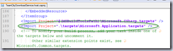 MSBuild Import MSBuild Import