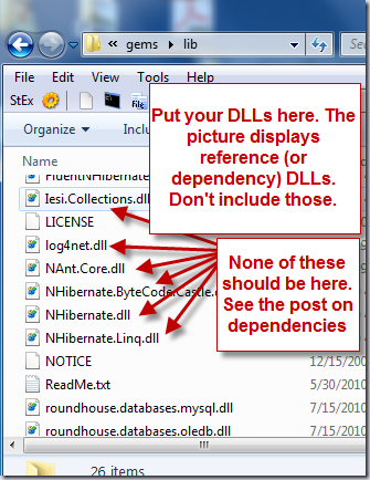 Put your dlls here