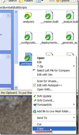 Creating a custom task by starting from a task