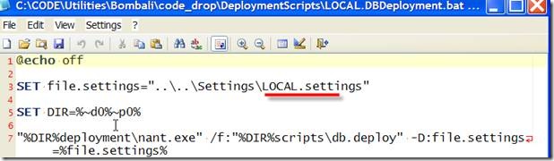 Deployment File after building with the environment variable replaced with LOCAL