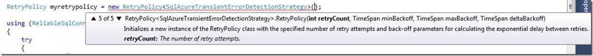 RetryPolicy RetryPolicy