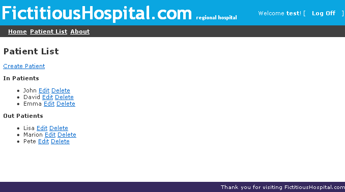 fictitioushospital