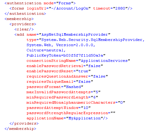webconfig