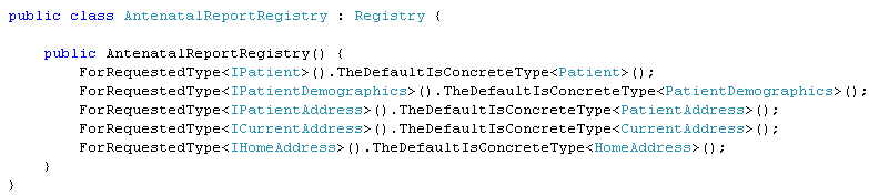 structuremap-registry