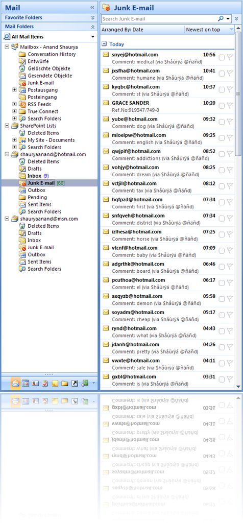 Junk E-mail [60]