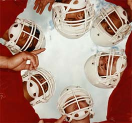 Picture Of Football Huddle