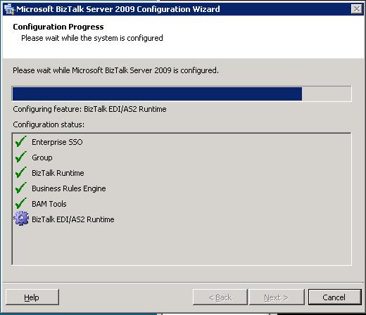 BizTalk Server 2009 Configuration