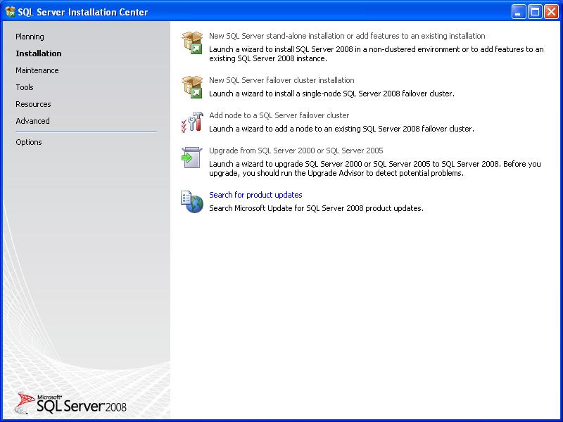 SQL Server 2008 Standard Edition