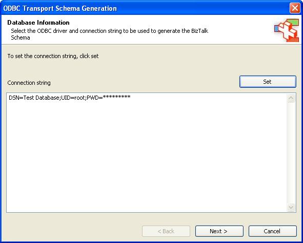 BizTalk 2009 ODBC Adpater Schema Generation - Updated ODBC Transport