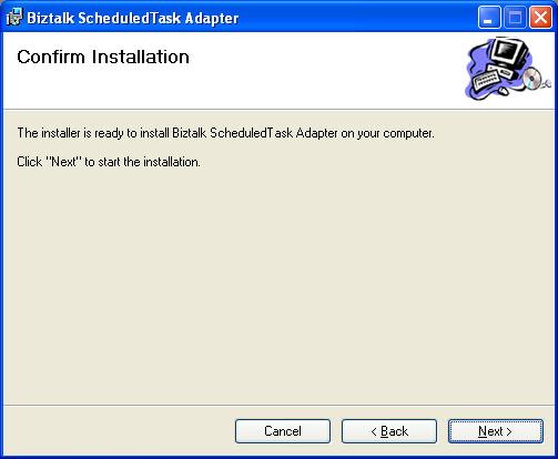 BizTalk 2009 Scheduled Task Adapter - Confirm Installation