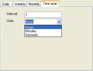 BizTalk 2009 Scheduled Task Adpater Receive Location - Time Span Schedule