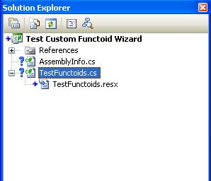 BizTalk 2009 Custom Functoid Wizard Solution Explorer