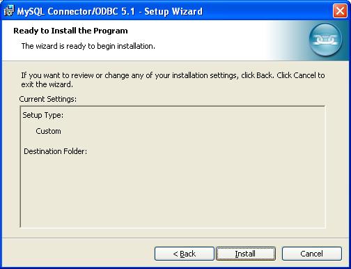 MySQL ODBC Data Connector - Ready