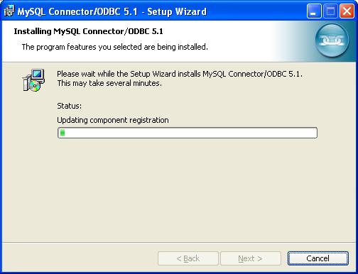 MySQL ODBC Data Connector - Installing