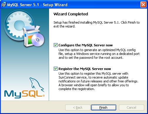 MySQL Installation - Completed