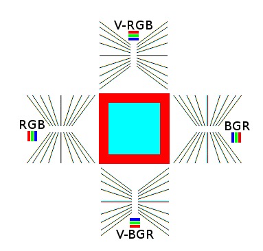 Simple color matrix