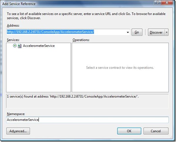 sl adding reference to service sl adding reference to service
