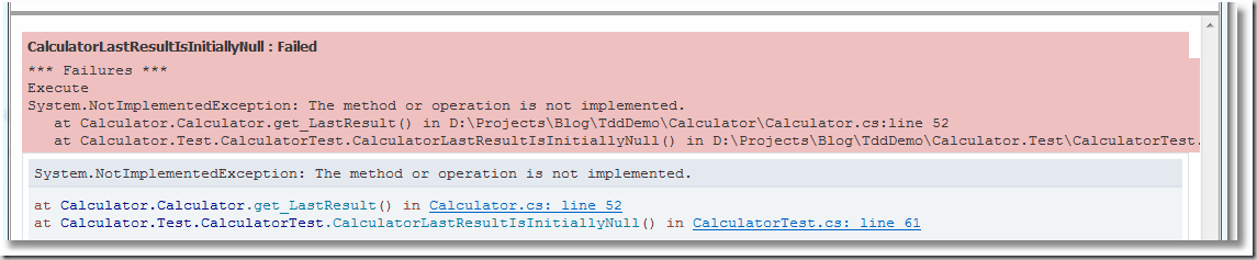 TestOutcomeNotImplemented