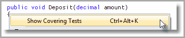 ShowCoveringTests ShowCoveringTests