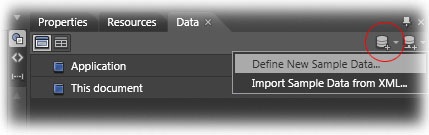 DefineNewSampleData DefineNewSampleData