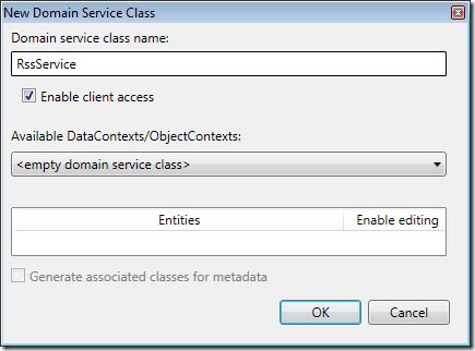 new domain service class new domain service class