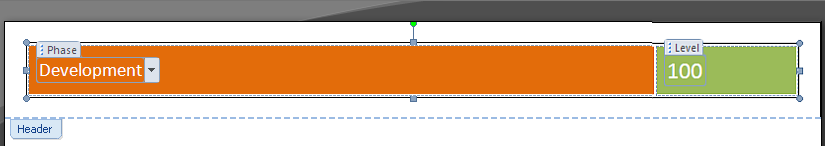 Document Template after adding Properties