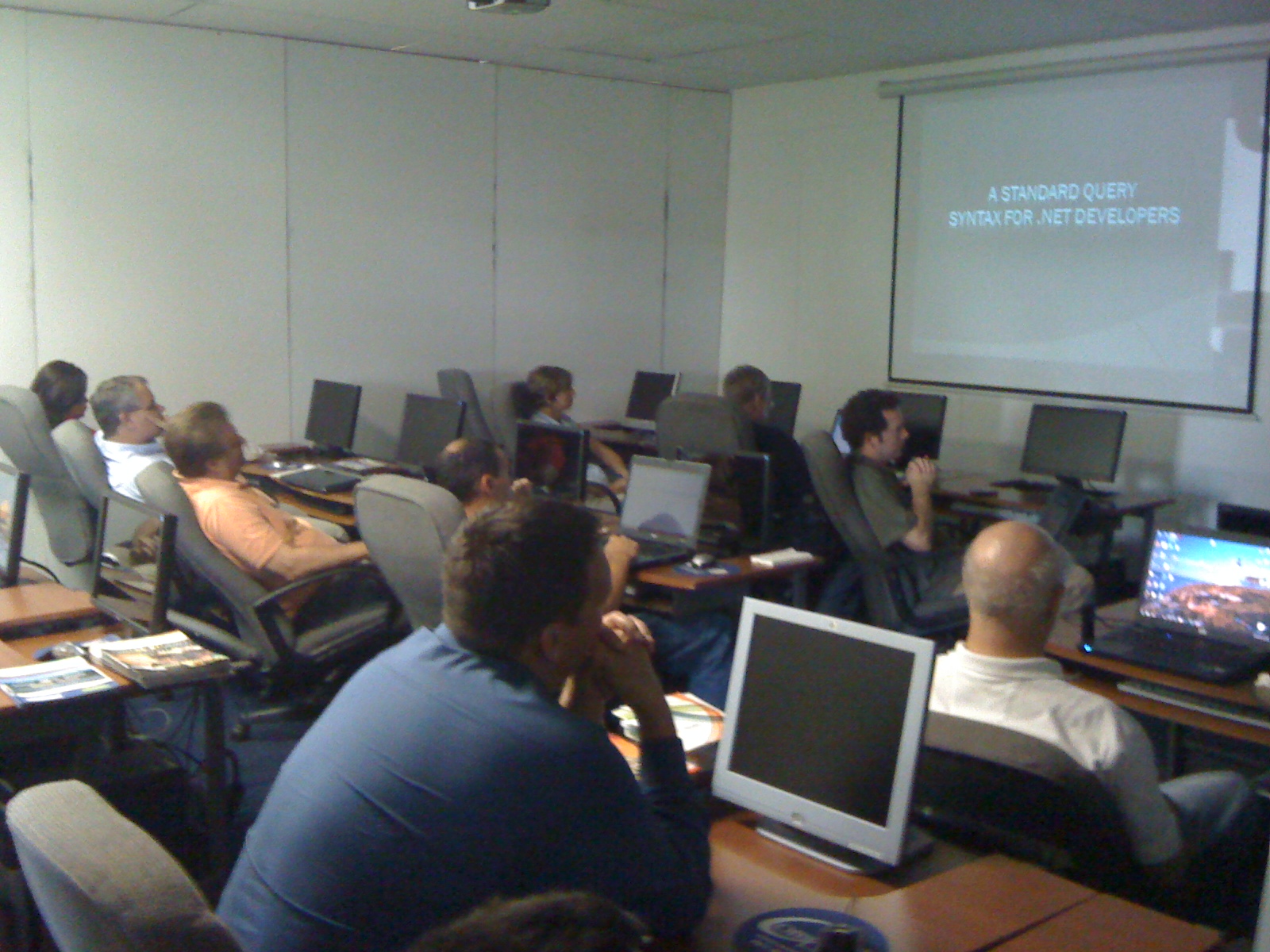 West Palm Beach .Net User Group Attendees with Don Demsak