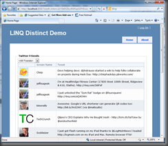 LINQDistinctDemo LINQDistinctDemo