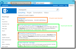 OnPremResults OnPremResults