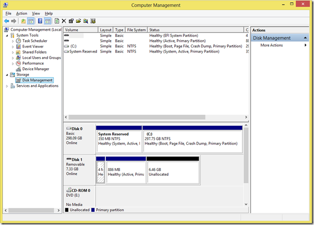 create usb boot disk windows 7 diskpart