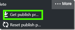 PublishSettings2 PublishSettings2