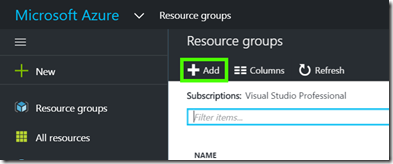 ResourceGroupAdd ResourceGroupAdd