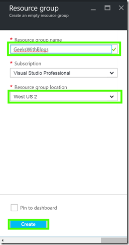 ResourceGroup ResourceGroup