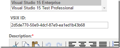 VSIXID VSIXID